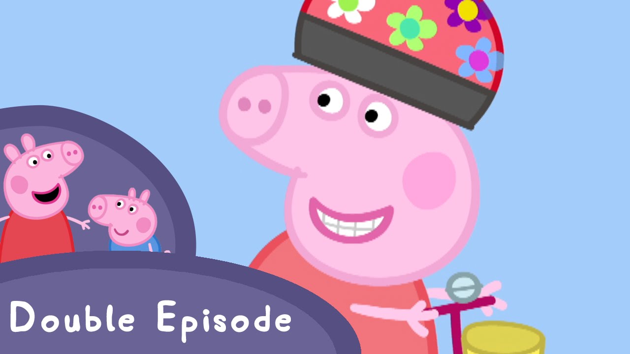 Peppa Pig - S01 E11-12 (Hiccups / Bicycles)