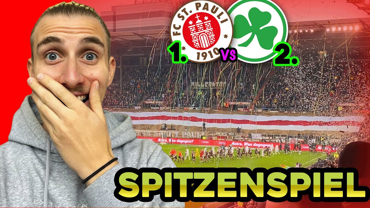 BÖLLERWURF AUF ST.PAULI BANK & 5-TORE-TOPSPIEL🤯🚀 St. Pauli - Fürth Stadionvlog