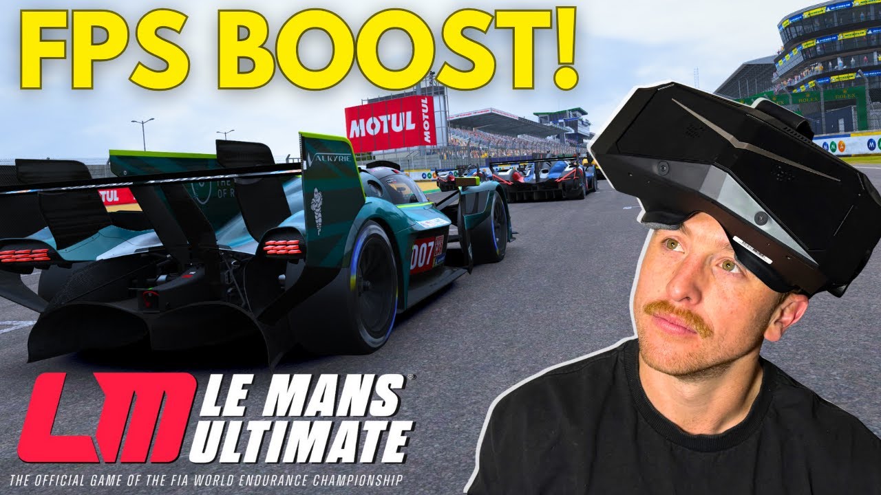 Лучшие настройки VR для PIMAX в игре Le Mans Ultimate! (2026)
