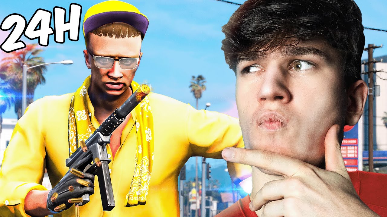 Spędziłem 24h jako VAGOS w GTA V 🔪