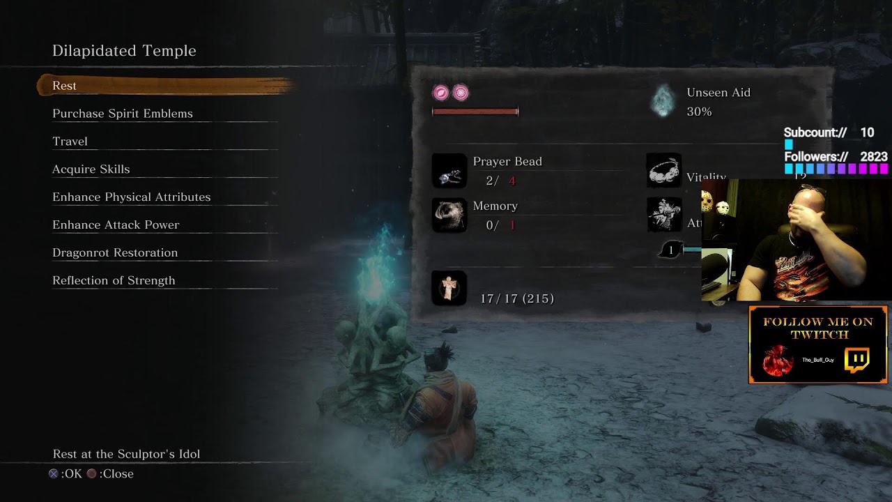 Sekiro first playthrough - Day 3, Will do some Tekken tomorrow, I just can't put this game down yet!