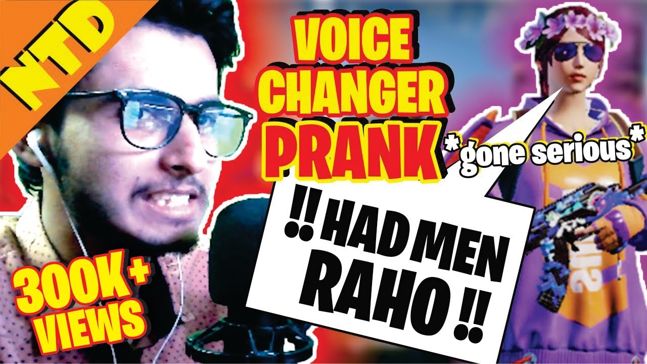 VOICE CHANGER PRANK ON @Galaxyrelaxingasmr *gone serious* | PUBGPakistan | NTD Playz