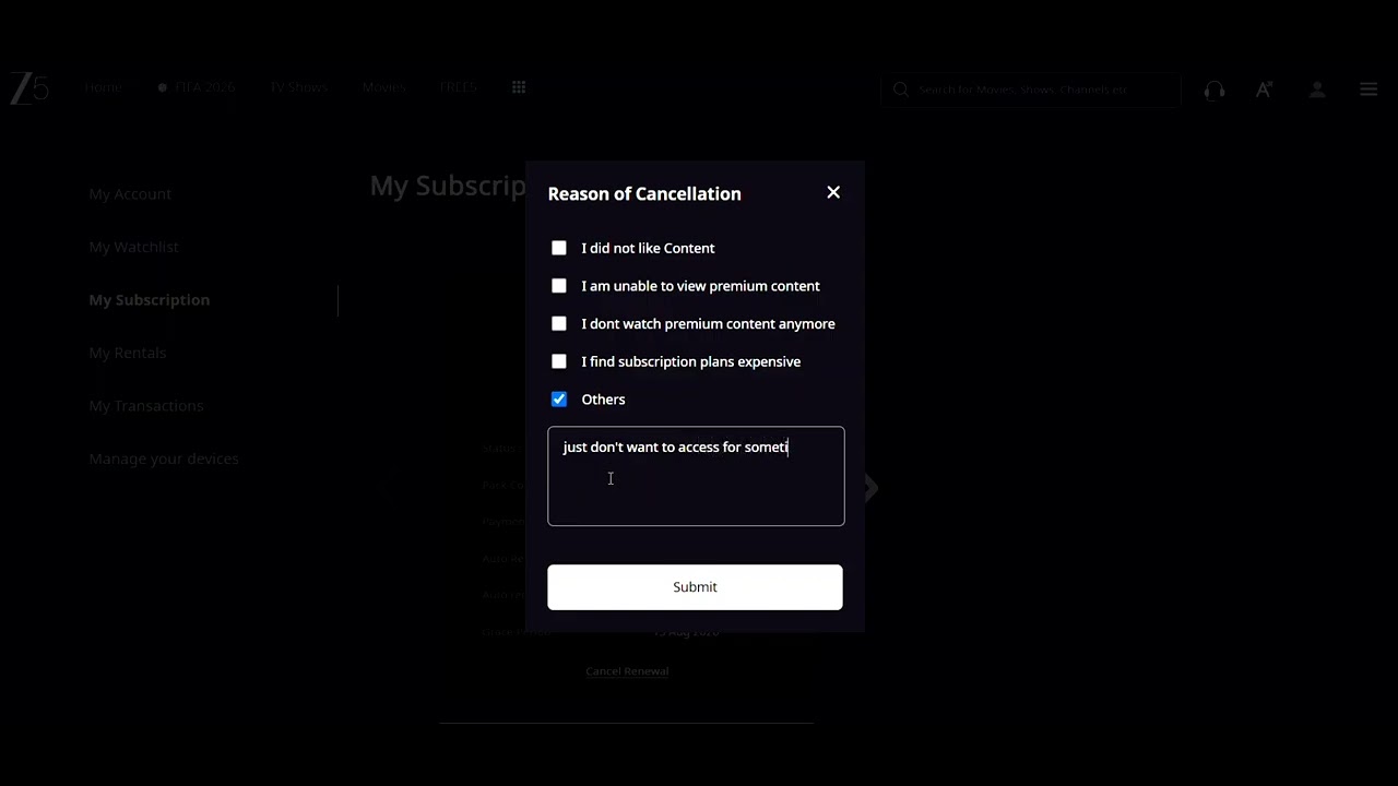 How to Cancel ZEE5 Subscription in 2026 (Step-by-Step Guide) #ZEE5Subscription#CancelSubscription