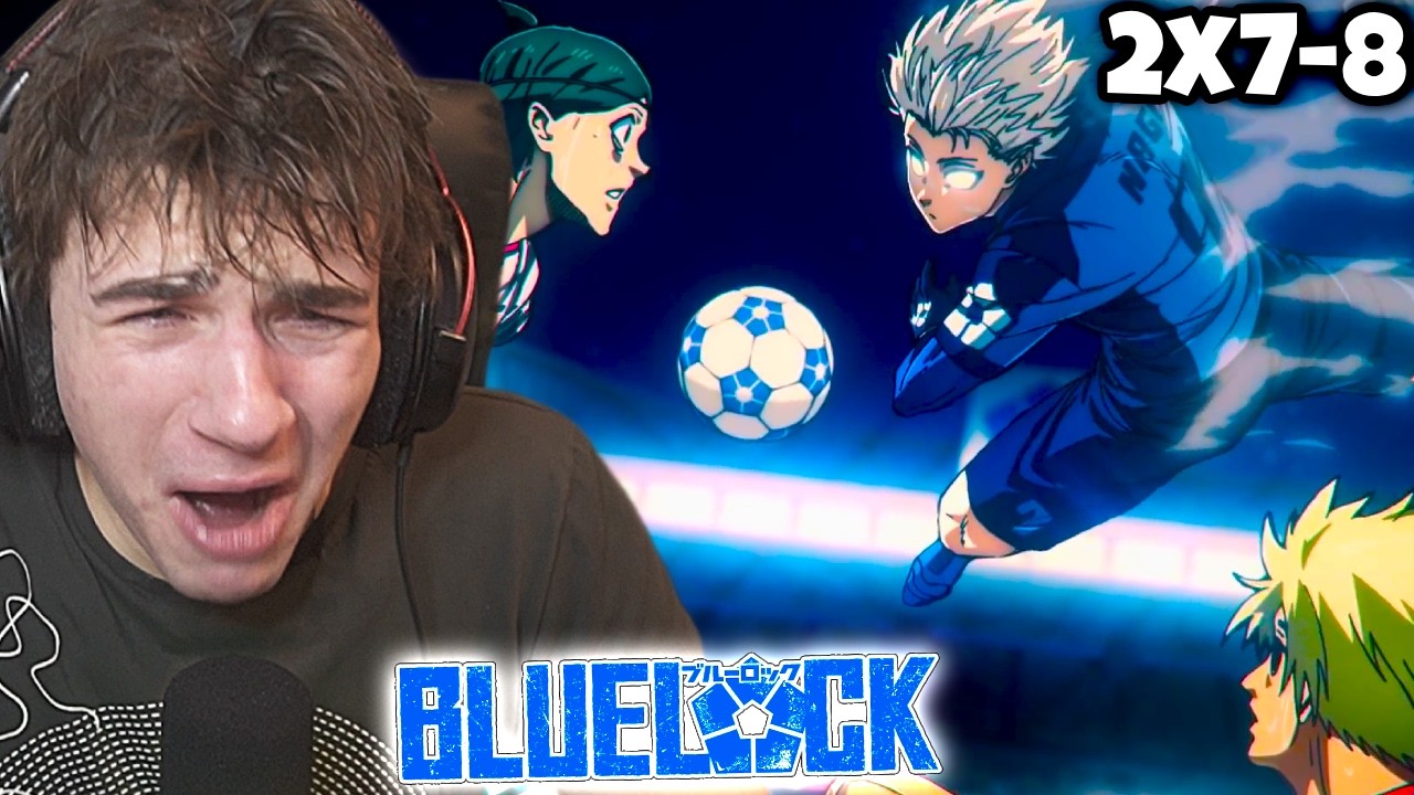NAGI IS F**KING INSANE | FOOTBALL PLAYER REACTS To *BLUE LOCK* - First Time Watching Anime!! (2x7-8)