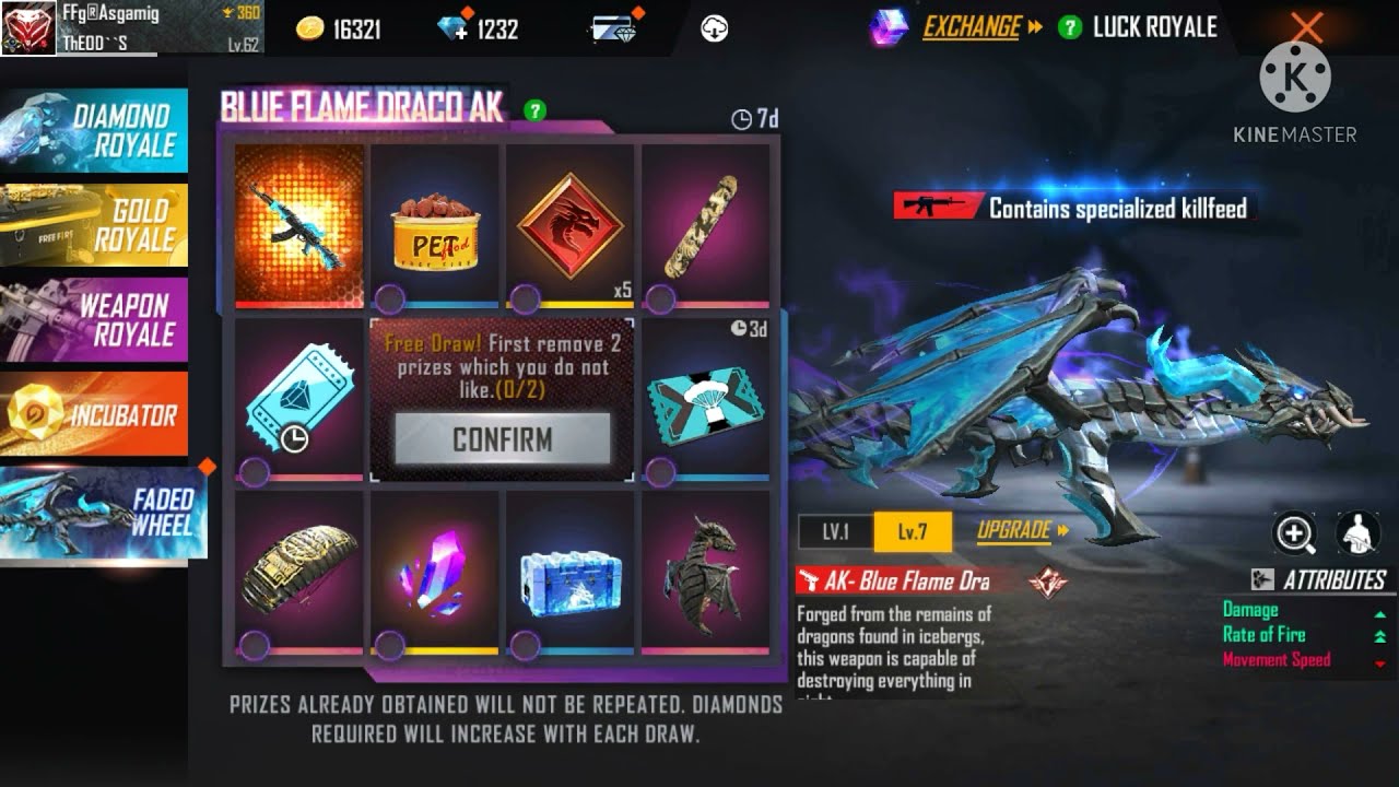 SPIN IN NEW EVO AK47 RETURN FADED WILL