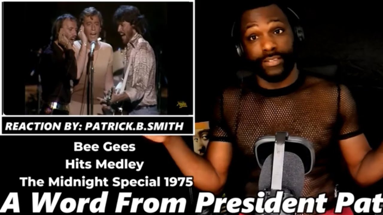 Bee Gees -Hits Medley - The Midnight Special- 1975 - REACTION VIDEO