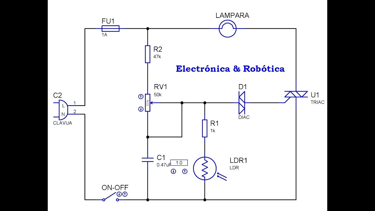 Luz Automatica 110 VAC  con Fotocelda / Funcional