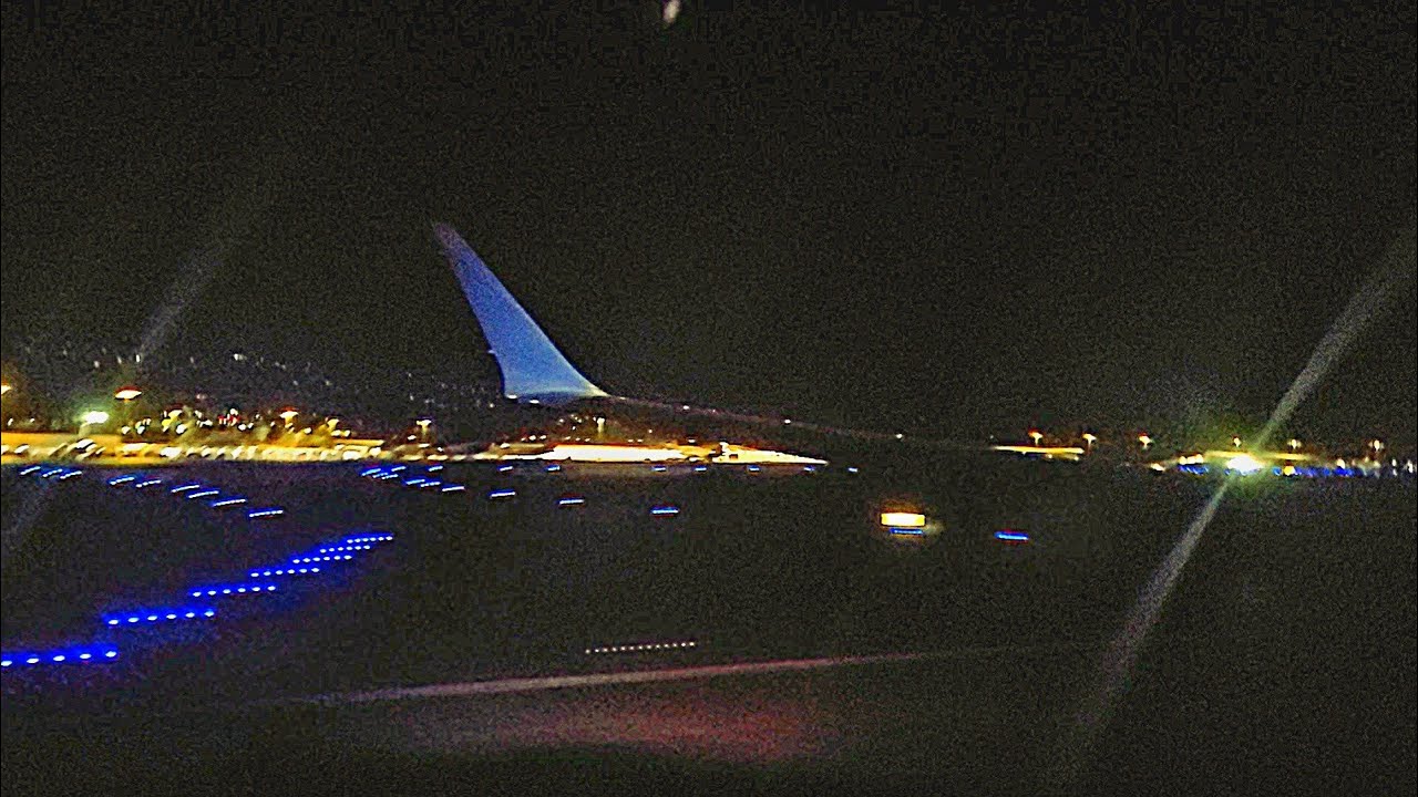Pushback, Taxi, and Takeoff from Kona International Airport (United B737 MAX9)