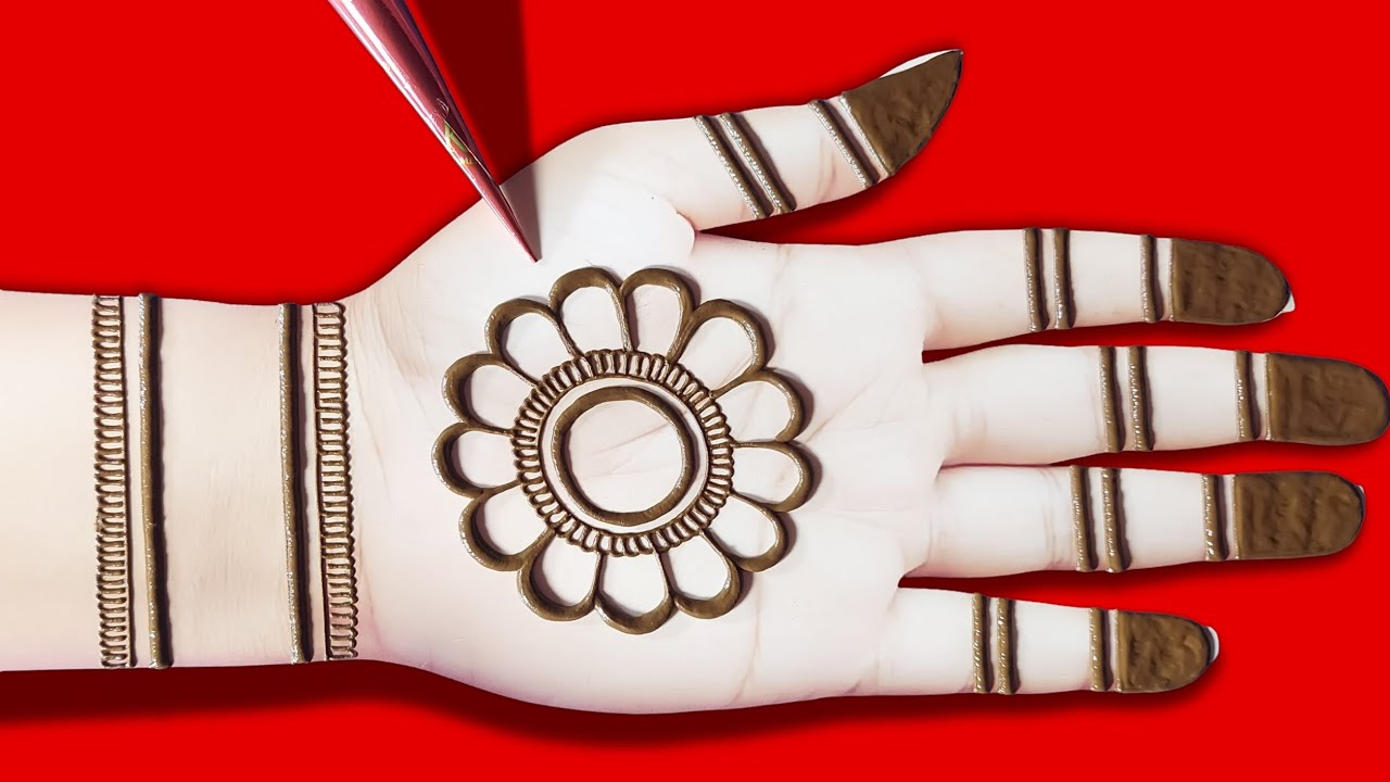 Simple Mehndi for Raksha Bandhan Special | Full Hand Mehndi Design Easy | Arabic Mehandi ki Design