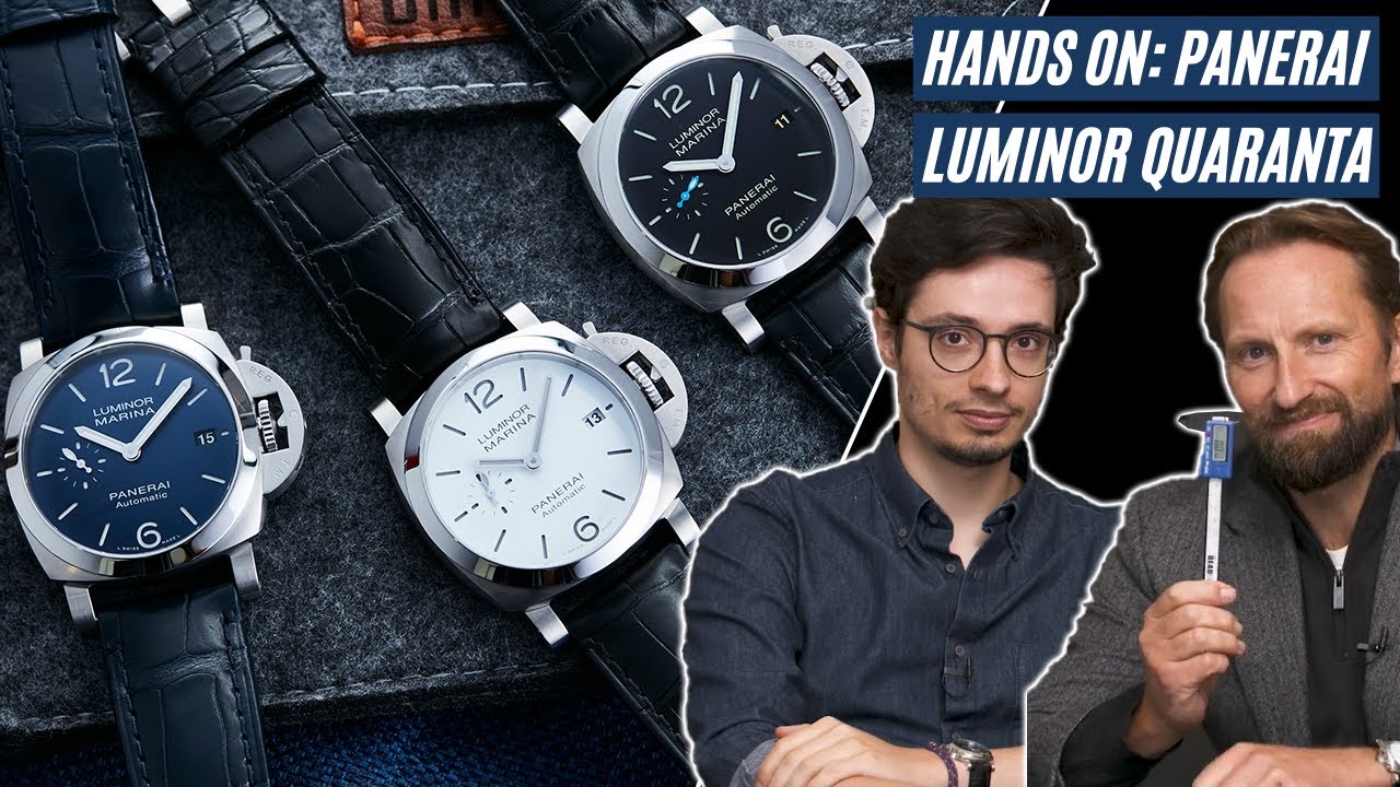 Honey, I shrunk the PAM! - The Panerai Quaranta collection