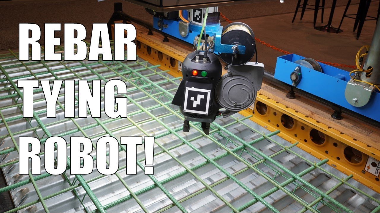 TyBot - Autonomous Rebar Tying Robot | World of Concrete 2020