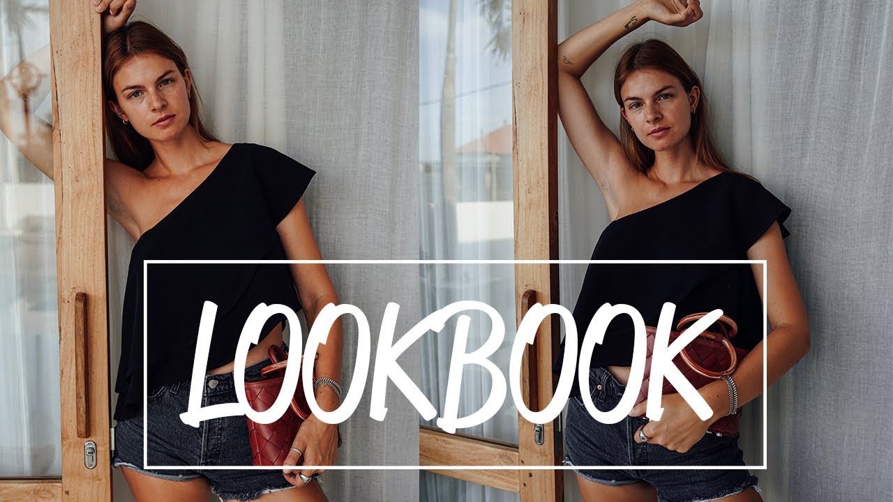 WIE TR&Auml;GT MAN DENIM SHORTS || Styling Video || Bali Lookbook