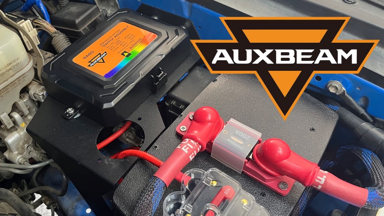 FJ Cruiser Auxbeam Switch Panel Install