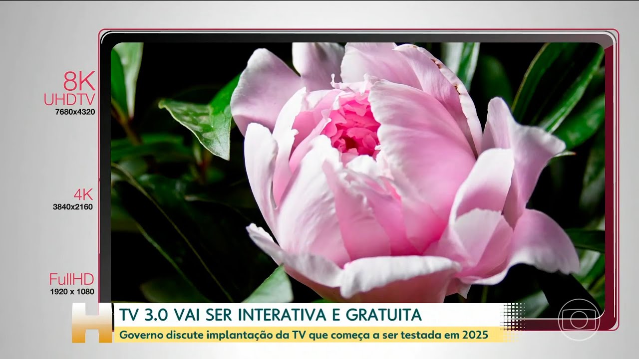 TV Globo - TV 3.0 vai ser interativa e gratuita (03/04/24)