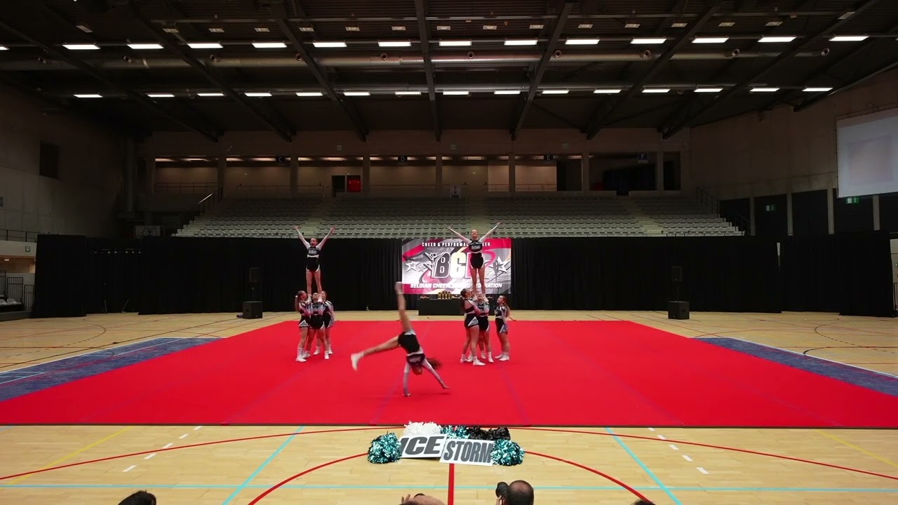 Tornados Ice Storm Cheer   Gym Alliance Flémalle JUNIOR MEDIAN DEMO