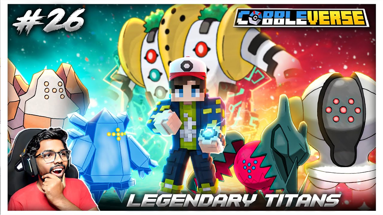I Caught All 6 TITAN LEGENDARIES in Cobbleverse Minecraft