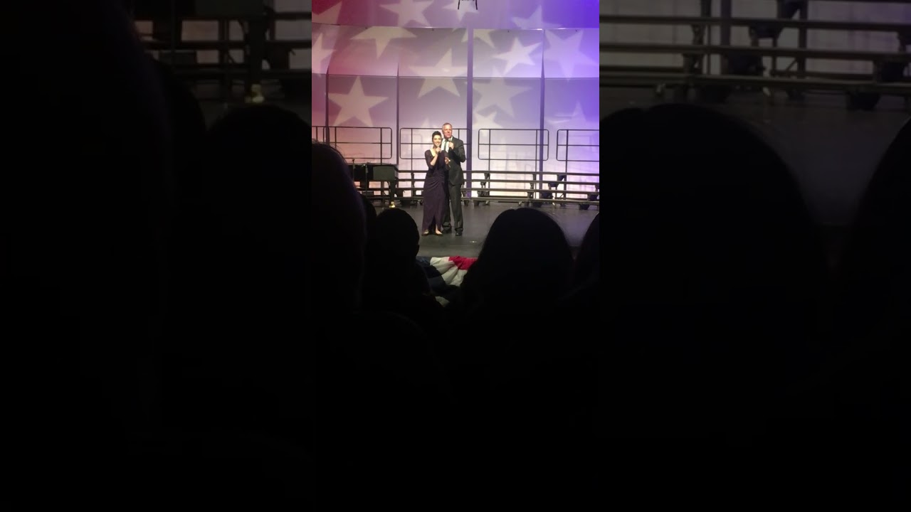 Andrew and Joy sing Wheels of a Dream