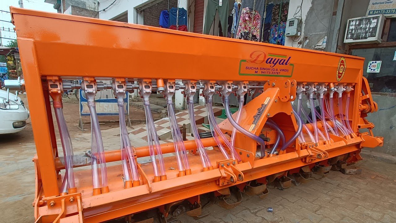 ROTO-SEEDER | 12 Feet Shaktiman Rotavator | Sucha Singh GS Virdi Drill | M-94173-33787