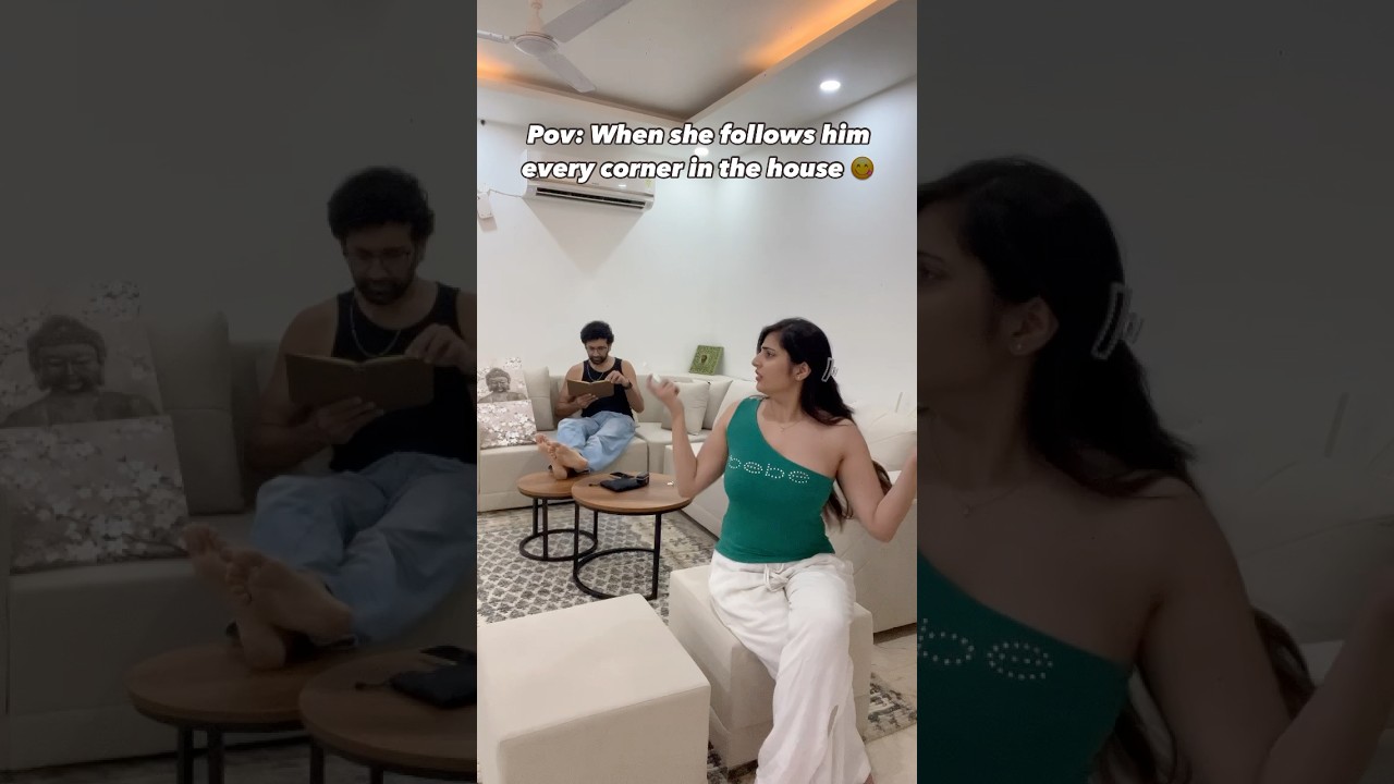 No no, she’s not clingy 😅 