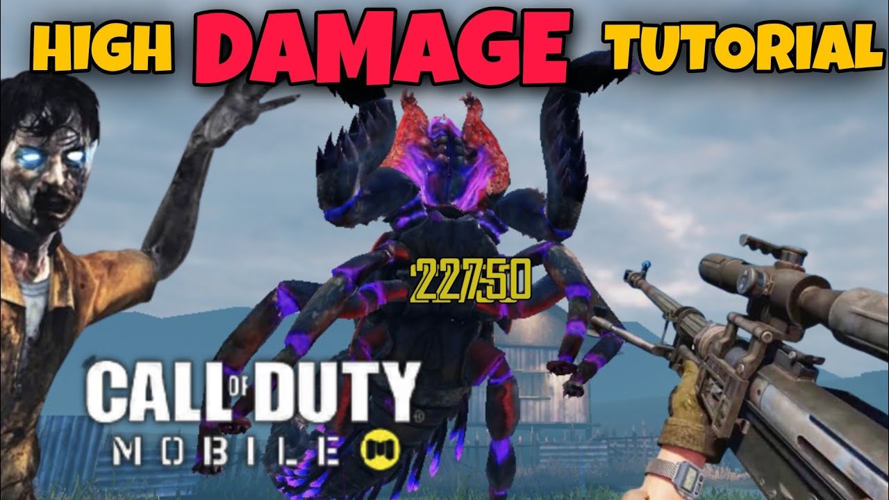 How to max out weapon damage |  CODM Zombies Classic