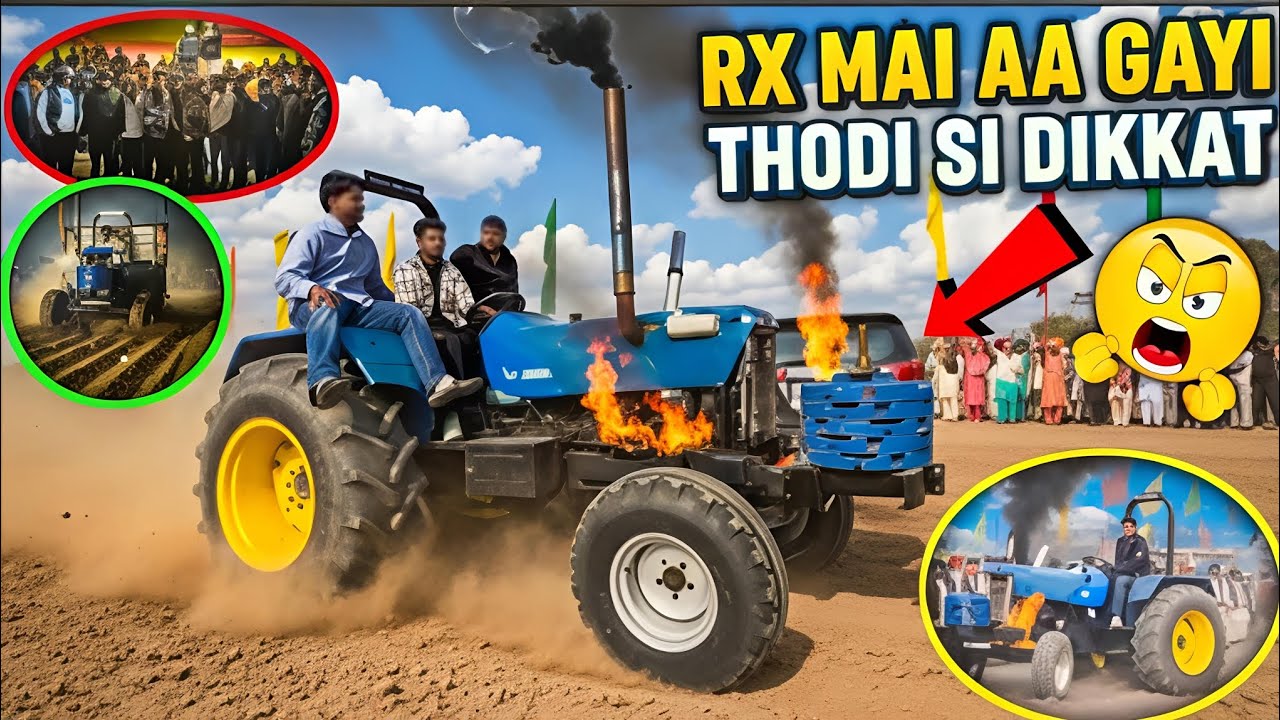🥺 आज Punjab Trolley Tournament मे अपने RX के engine मे लग गई आग 🔥🔥 ll