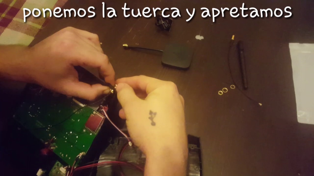 modificar antenas Hubsan h501s