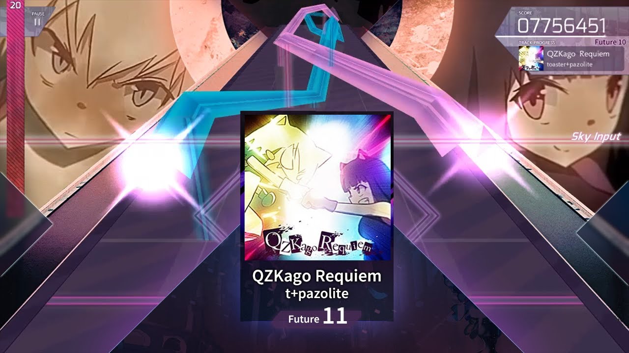 [Arcaea Fanmade] QZKago Requiem - t+pazolite (Future 11 / Constant 11.4)