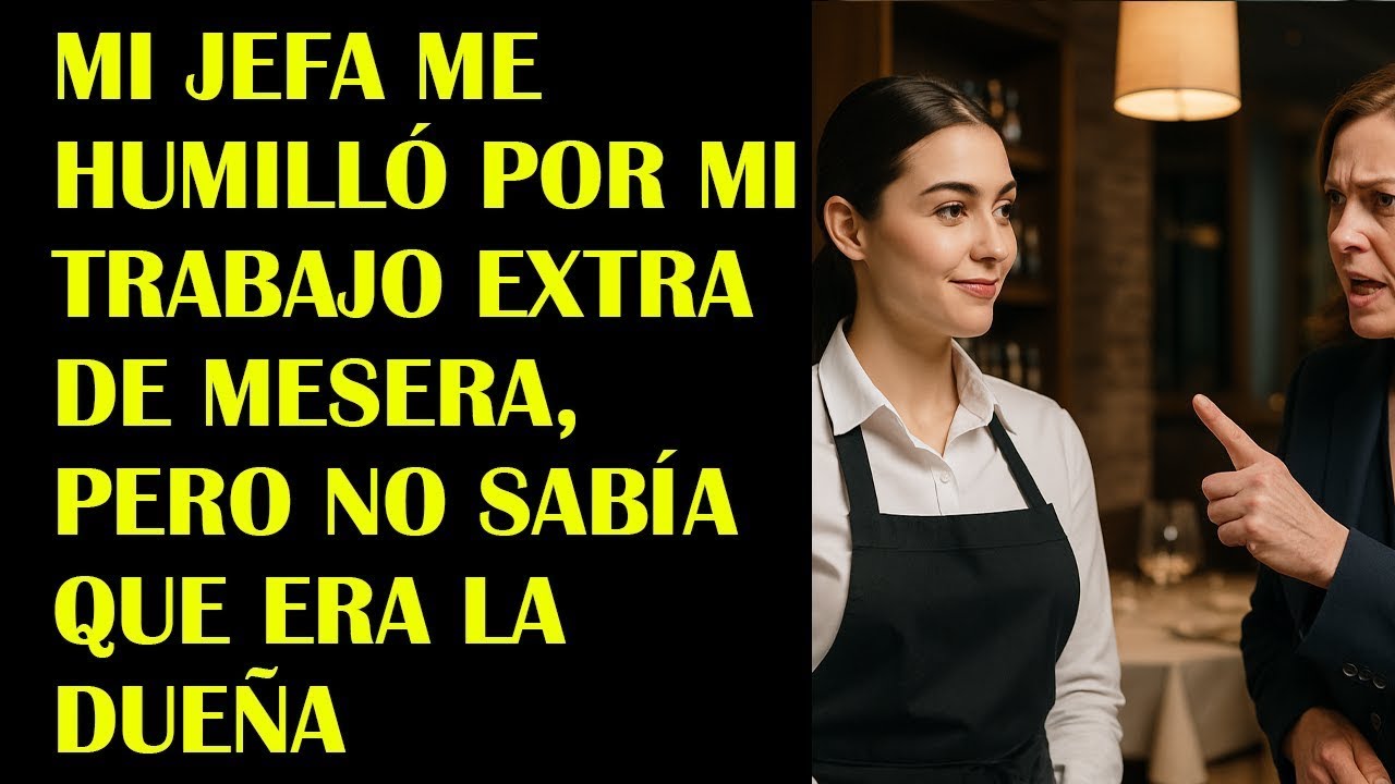Mi Jefa Me Humilló Por Mi  Trabajo Extra  de Mesera, Pero No Sabía Que Era la Dueña 2
