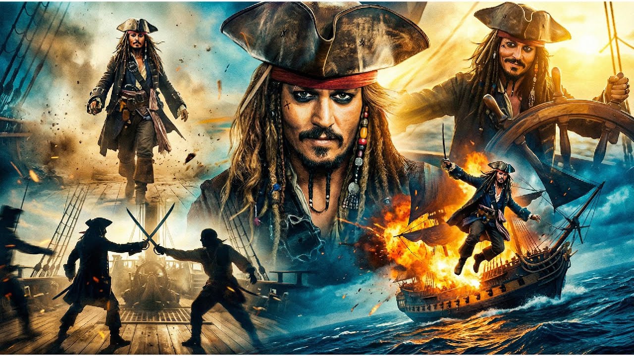 Jack Sparrow's Iconic Scene #johnnydepp #barbossa #blackbeard