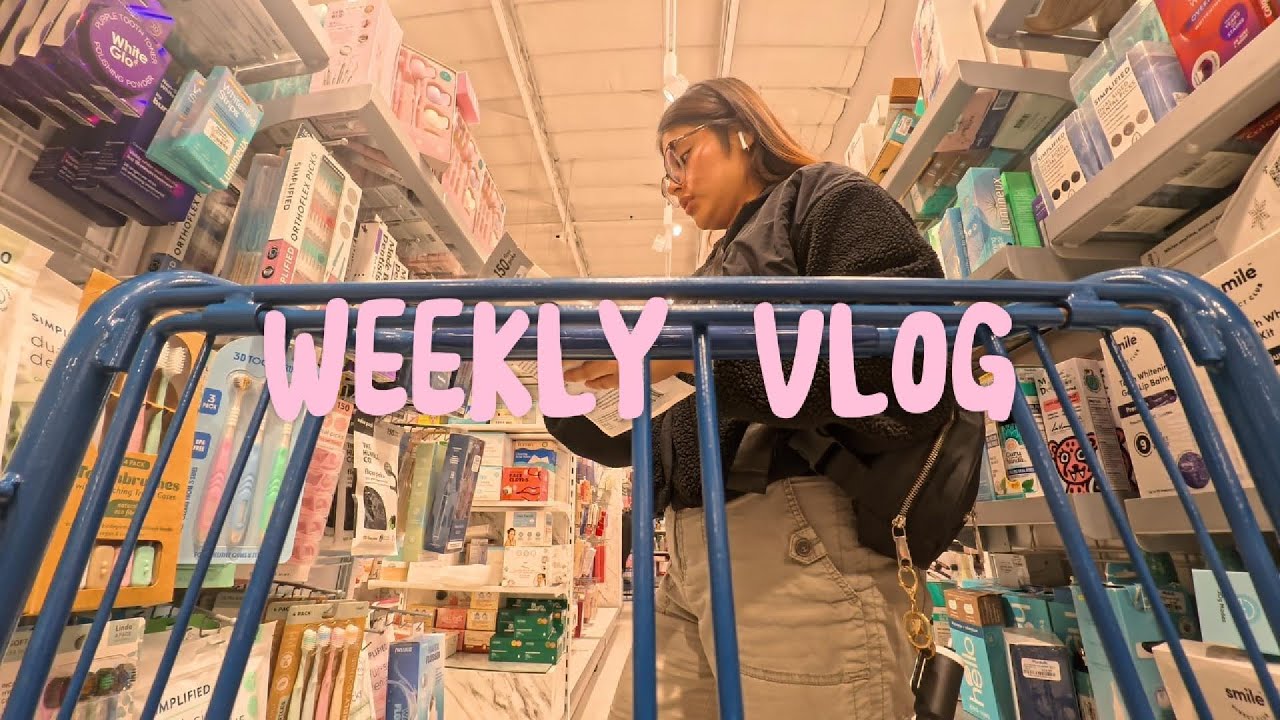 Vlog: quad workout + shopping at marshalls