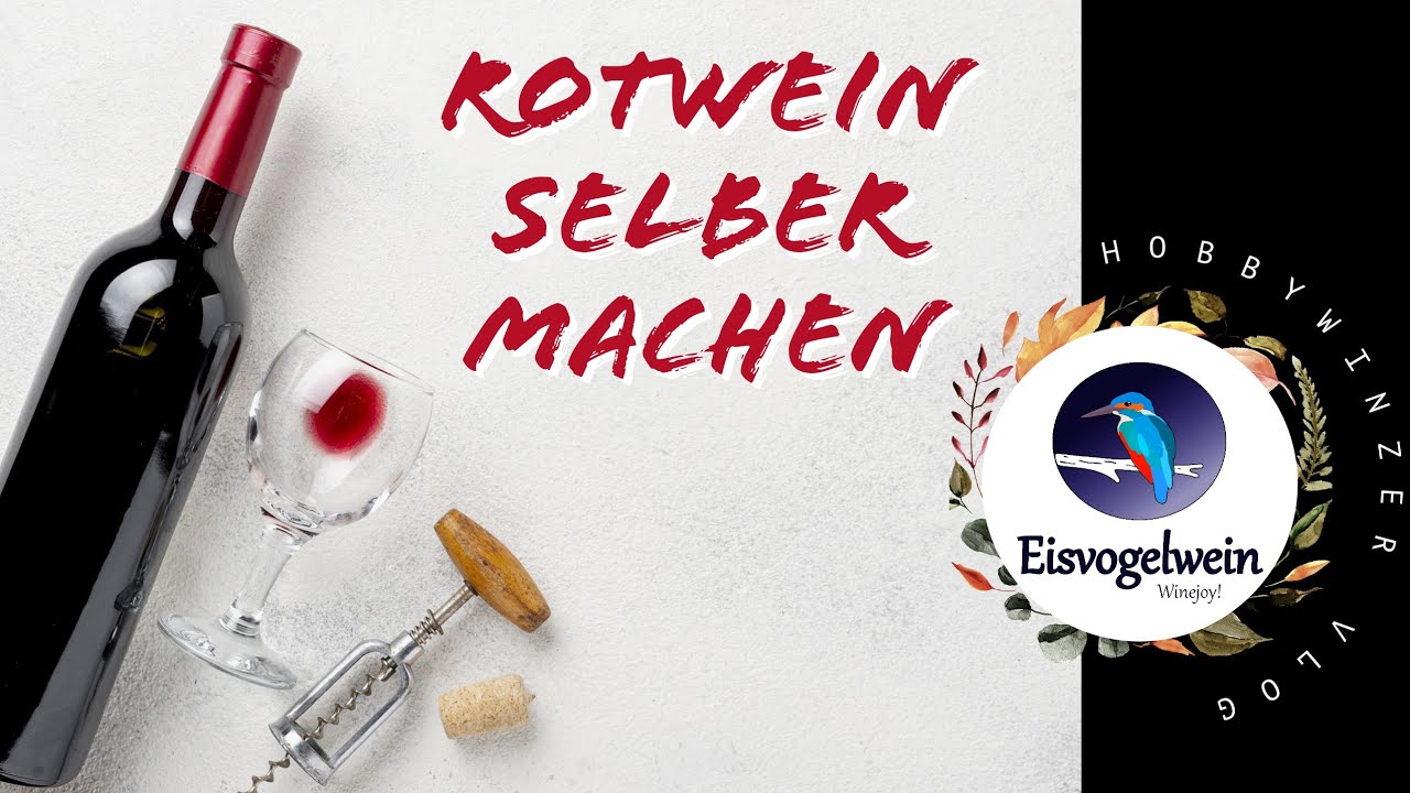Rotwein selber machen wie ein Profi | Komplettes Tutorial