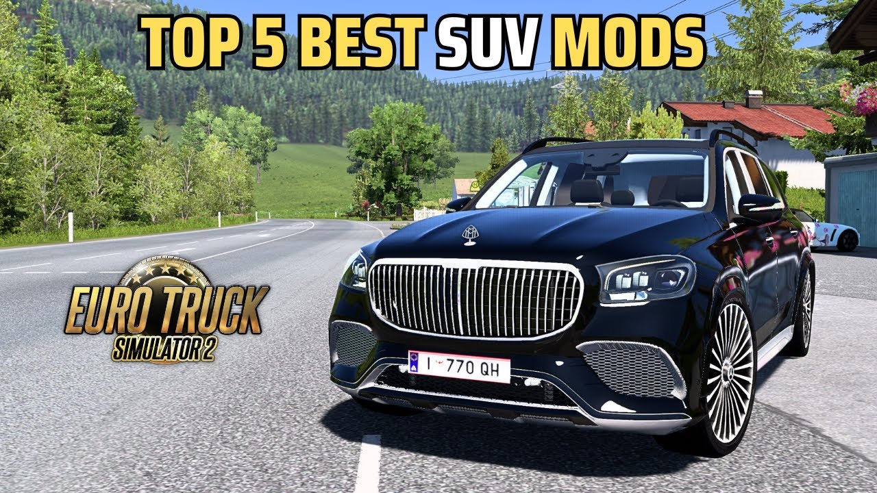 5 Best Car Mods for ETS2 1.53 | SUV Mods | New Update