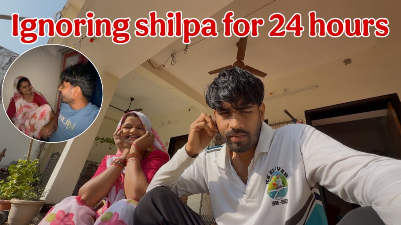 Shilpa ko kiya 24 hours ke liye ignoring 🤣 | Thakor’s family vlogs 