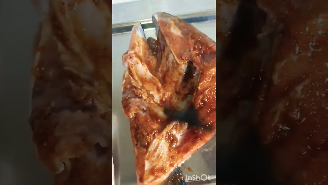baked salmon head #shortsfeed #cooking