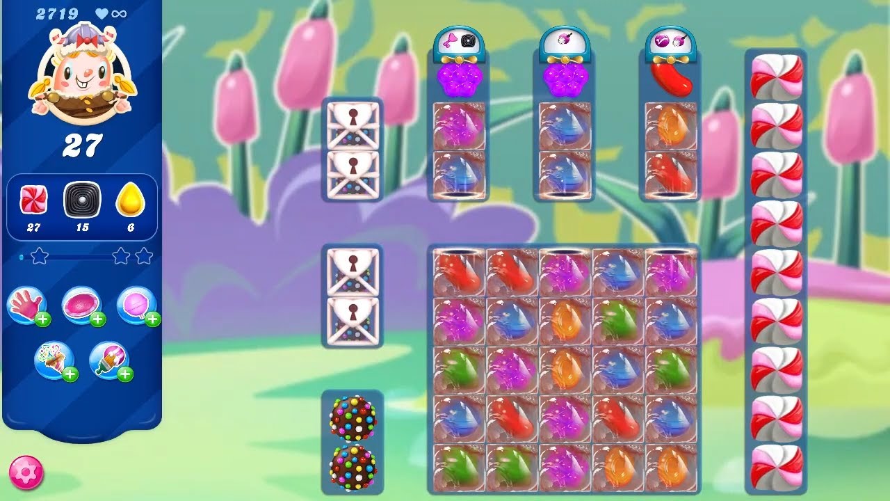 Candy Crush Saga LEVEL 2719 NO BOOSTERS (new version)