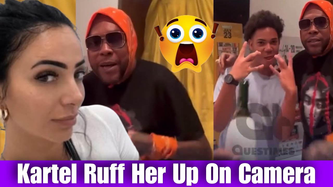Crazy! Vybz Kartel Caught Sidem With Another Man| All Box Ina Face| He Then Apologized