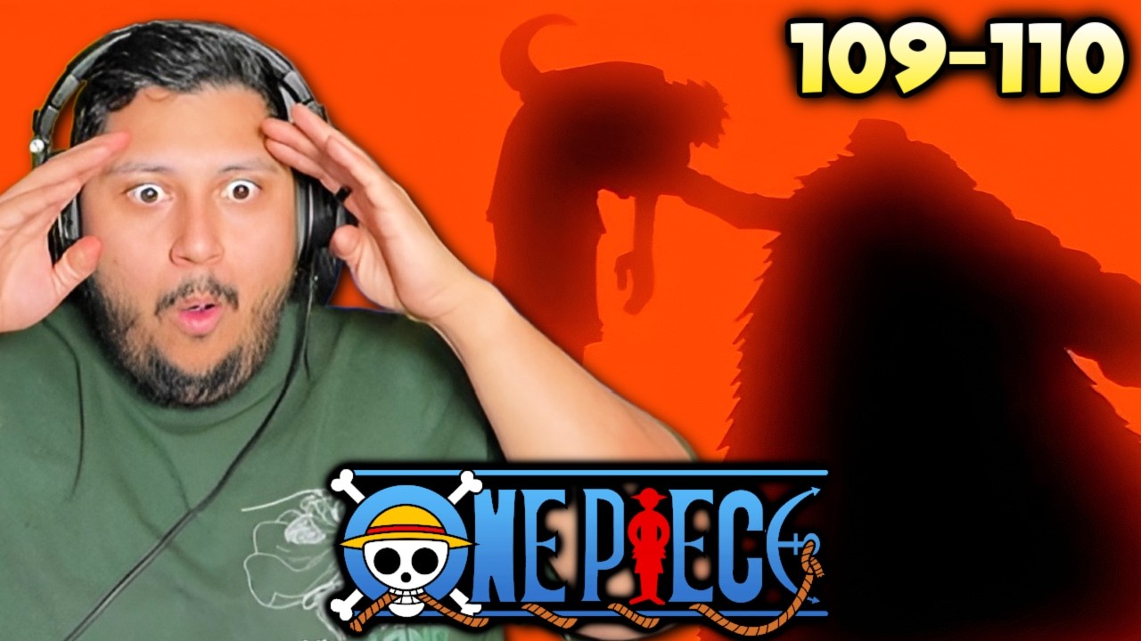 WAIT WHAT?!😰 LUFFY VS CROCODILE | FIRST TIME WATCHING ONE PIECE EPISODE 109-110 REACTION