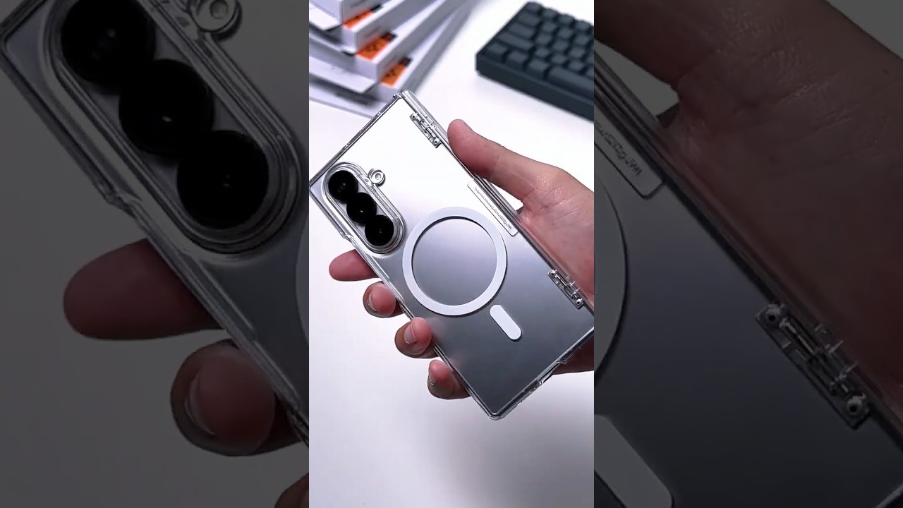 unboxing the galaxy z fold 7 #samsung #galaxyzfold7 #asmr #tech #spigen