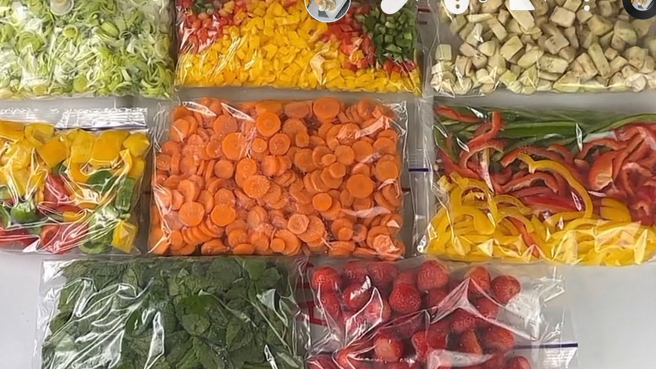 comment conserver plus longtemps vos légumes au congélateur ! Gagner du temps avec vos légumes !