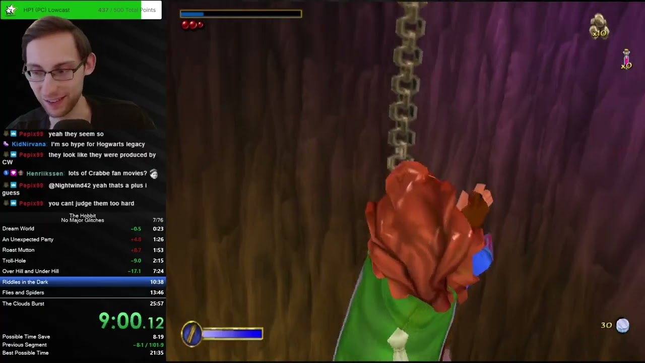 The Hobbit (PC) Any% No Major Glitches Speedrun in 