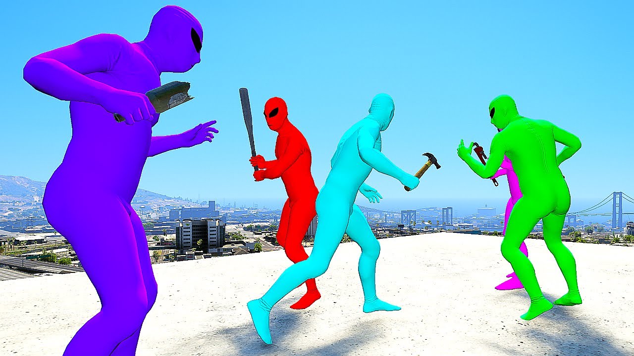 Alien Wars | GTA 5 NPC Wars 98