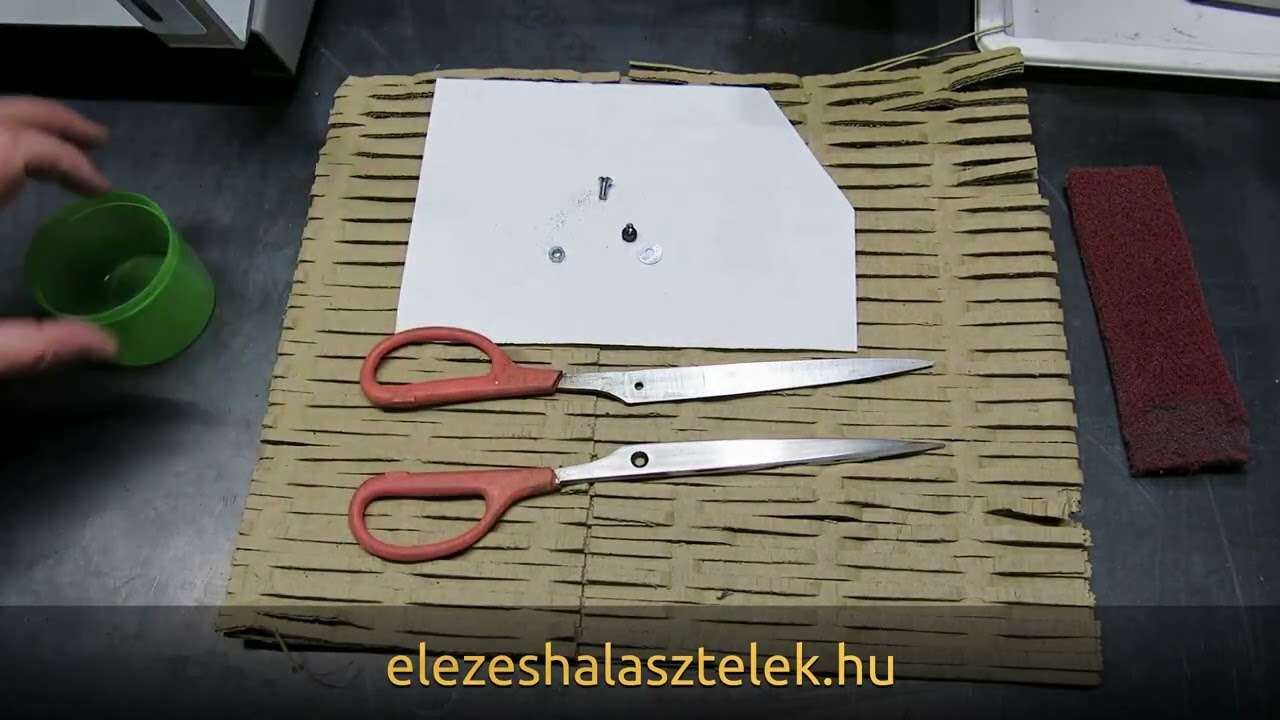 Régi olló megmentése-Old metal shear restored
