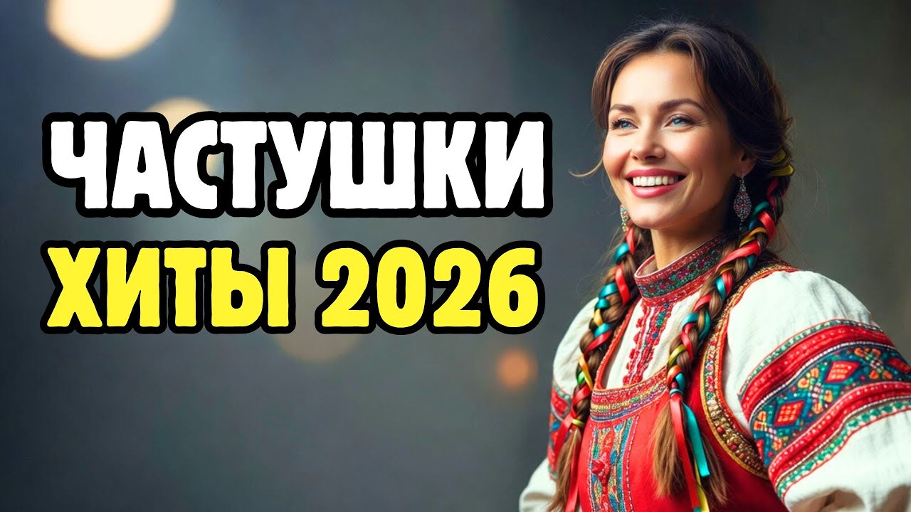 ЧАСТУШКИ 2026 🔥🔥 ПРО смешные моменты жизни и для хорошего настроения🔥🔥