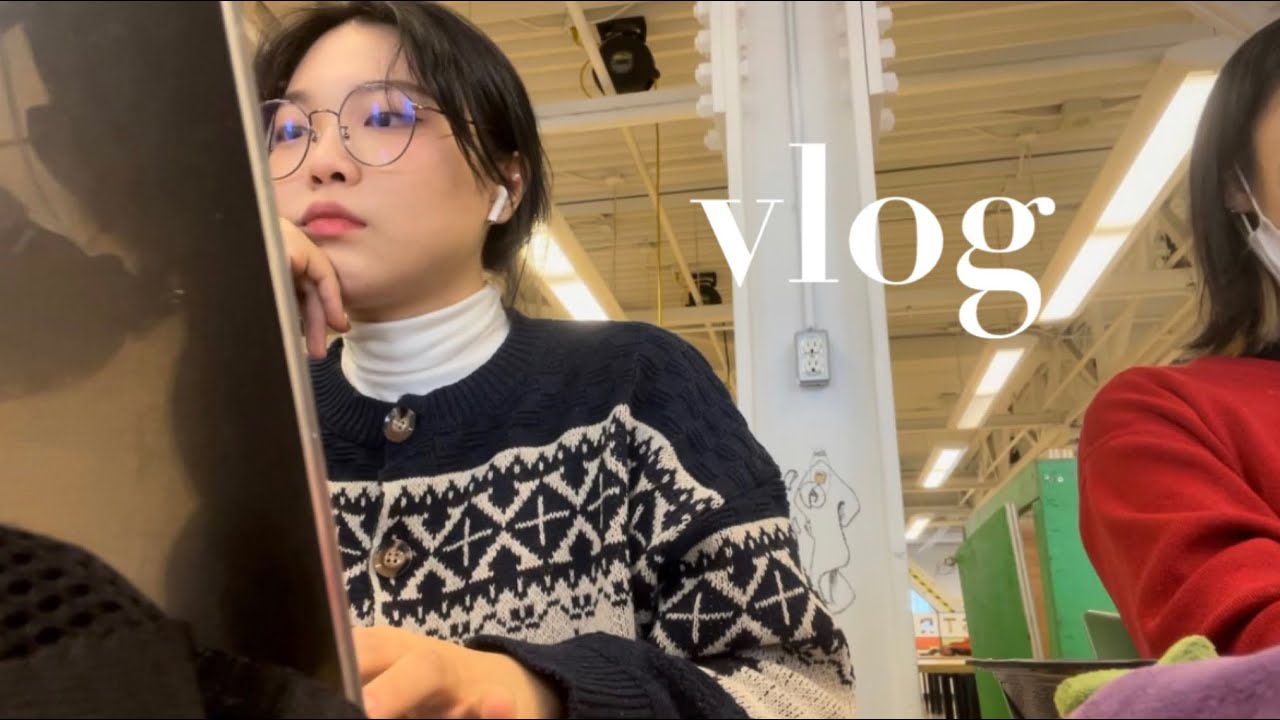 [vlog #8] 🇨🇦 OCAD그래픽디자인과의 브이로그 / 캐나다 미대생 / 개강 브이로그