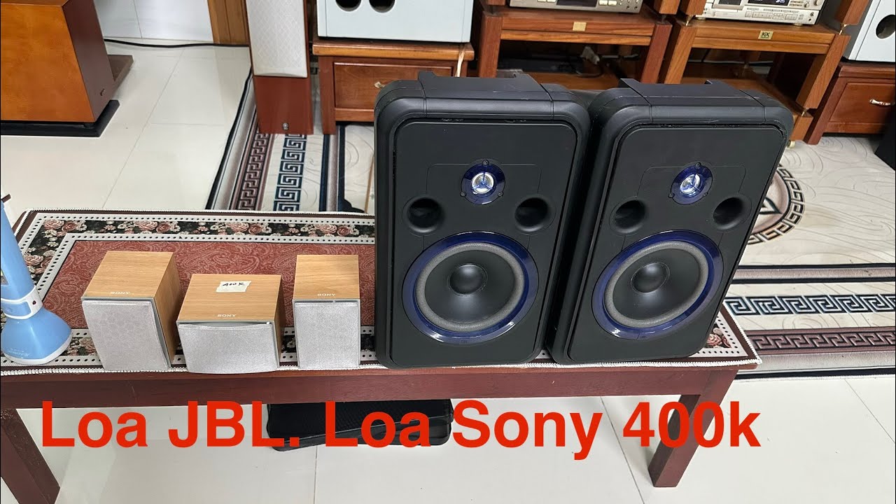 Loa JBL CONTROL CM-62, trợ lời bass 16cm.  Loa Sony 400k, lời hát thánh thót luôn, hàng đẹp, text ok
