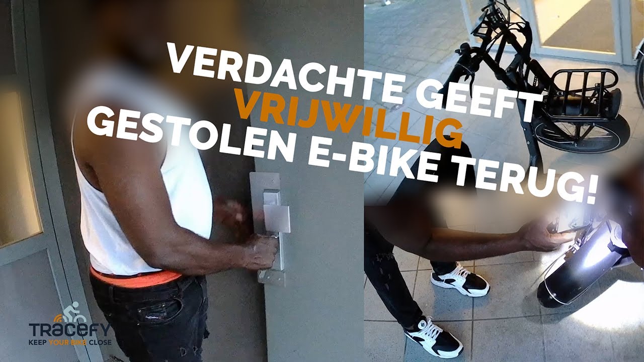 Verdachte geeft vrijwillig E-bike weer terug na diefstal!