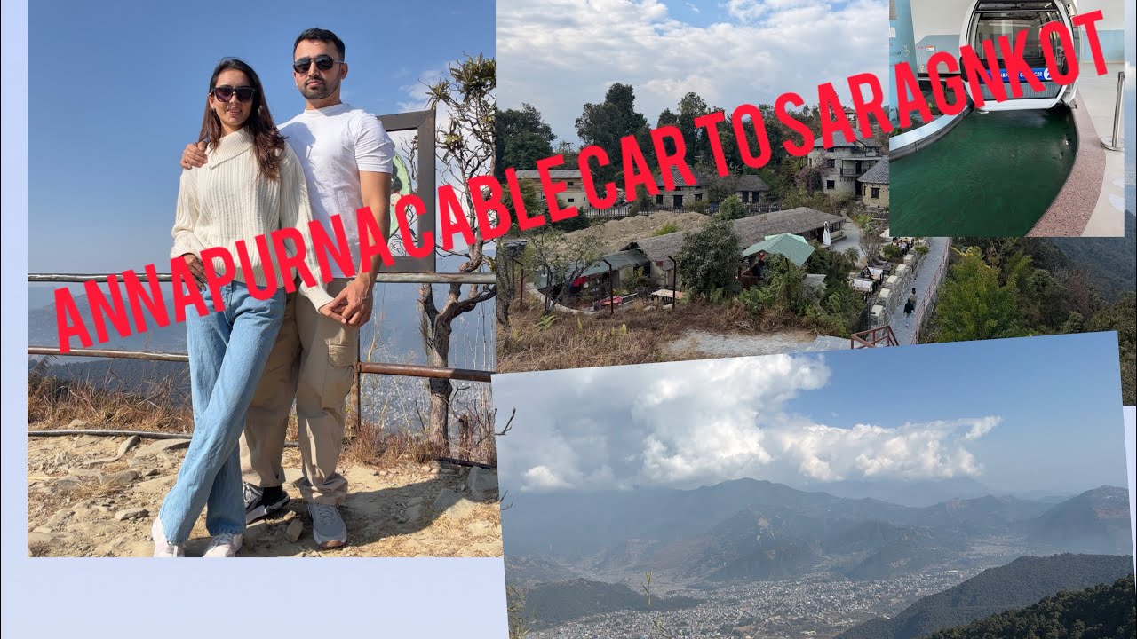 A day in Sarangkot  with my husband || Annapurna Cable Car to Sarangkot