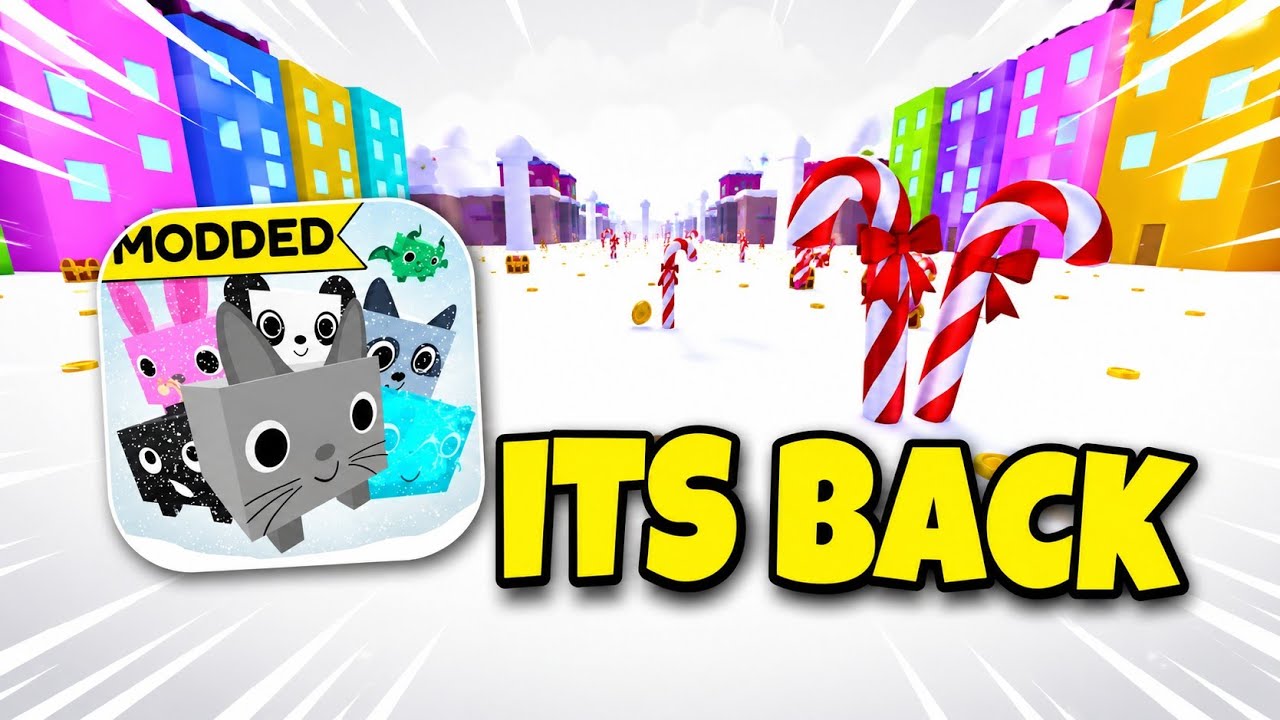 FINALLY PET SIMULATOR MODDED IS RELEASED