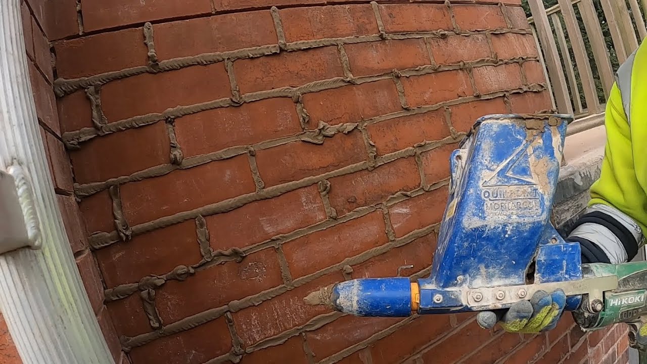 How to repoint brickwork