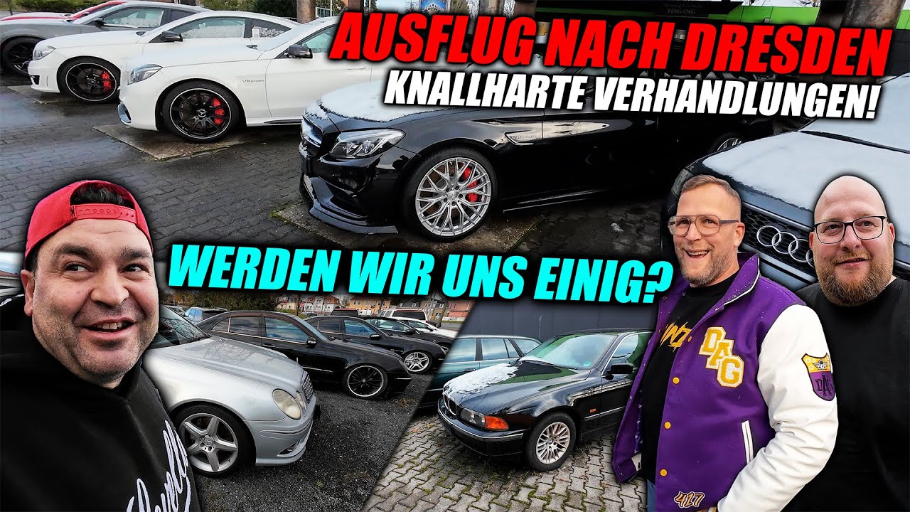 Ausflug zu @Die Autogesellschaft Dresden- Knallharte Verhandlungen mit Marco & Enrico